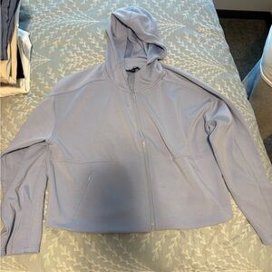Spyder Size XL Purple Sporty Hooded Jacket